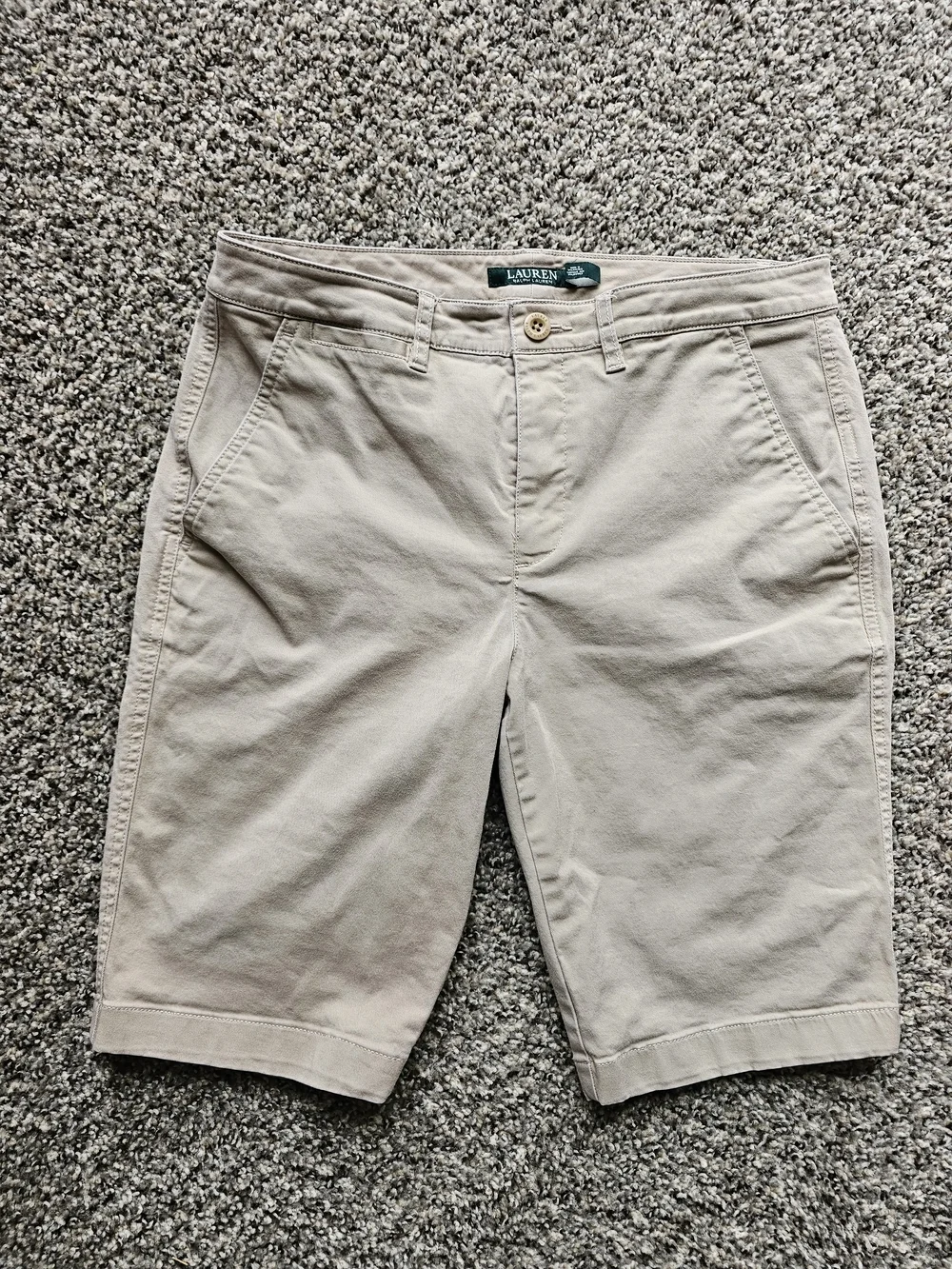 Lauren Ralph Lauren Men's Khaki Chino Shorts